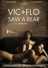 Vic and Flo Saw a Bear: la locandina del film