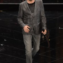 Sanremo 2013: Daniele Silvestri durante la quarta serata