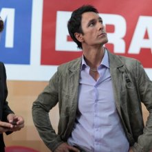 Buongiorno papà: Ninni Bruschetta e Raoul Bova in una scena del film