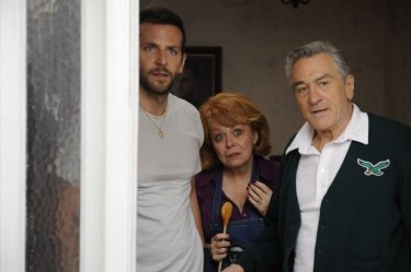 On the Bright Side - Silver Linings Playbook: Bradley Cooper alongside Robert De Niro and Jacki Weaver