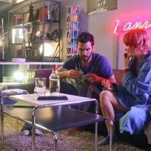 Buongiorno papà: il regista e interprete del film Edoardo Leo in una scena con Rosabell Laurenti-Sellers