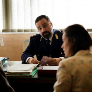 Tutti contro tutti: Massimiliano Bruno con Rolando Ravello e Kasia Smutniak in una scena del film