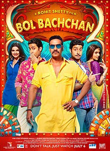 Bol Bachchan: la locandina del film