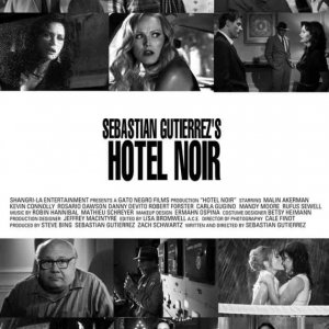 Hotel Noir: la locandina del film