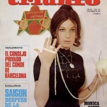 Copertina spagnola dedicata a Monica Vitti nel film La ragazza con la pistola