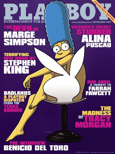 Marge Simpson Su Una Copertina Di Playboy 266546
