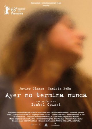 Ayer no termina nunca: il poster spagnolo del film