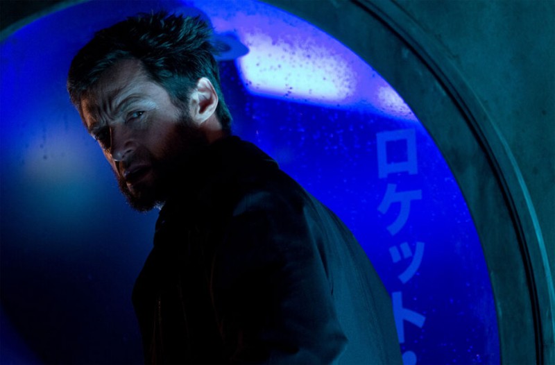 Wolverine Hugh Jackman Pronto Alla Lotta Nella Notte Giapponese 266549