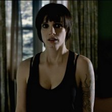 La madre: lo sguardo terrorizzato di Jessica Chastain in una scena del film