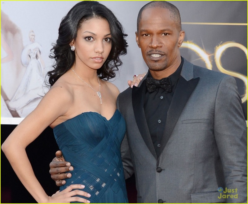 Oscar 2013 Jamie Foxx Con La Bella Figlia Diciannovenne Sul Red Carpet 266748