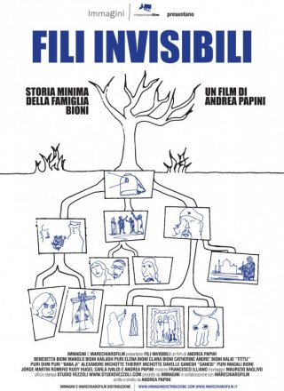 Fili invisibili - Storia minima della famiglia Bioni: la locandina del film