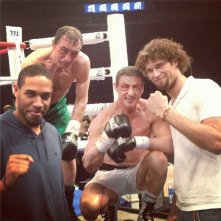 Grudge Match: la prima immagine di Robert De Niro e Sylvester Stallone sul set
