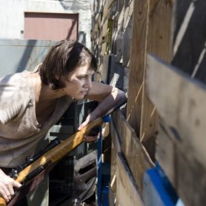 The Walking Dead: Lauren Cohan è Maggie Greene nell'episodio Giuda