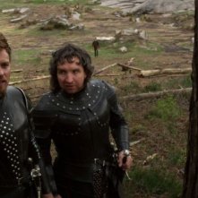 Il cacciatore di giganti: Mingus Johnston, Eddie Marsan e Ewan McGregor in una scena