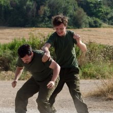 Mauro Conte e Michele Botrugno in una scena di Fratelli Minori