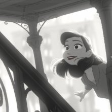 Paperman: Meg in una scena del cortometraggio animato