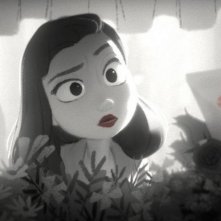 Paperman: Meg in una scena del cortometraggio d'animazione premio Oscar 2013