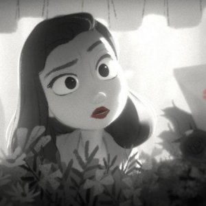 Paperman: Meg in una scena del cortometraggio d'animazione premio Oscar 2013