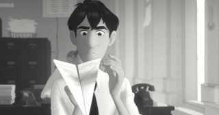 Paperman: una scena del cortometraggio animato diretto da John Kahrs, vincitore del premio Oscar 2013