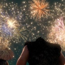 I Croods: spettacolari fuochi d'artificio in una scena del film