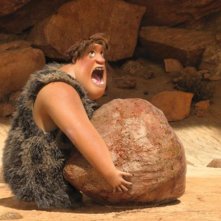 I Croods: Tonco in una divertente scena del film