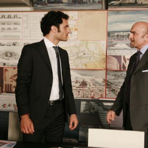 Un medico in famiglia 8: Alessandro Tersigni e Ivano Marescotti in una scena della fiction