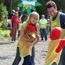 Un Medico In Famiglia 8 Margot Sikabonyi E Giorgio Marchesi In Una Scena Della Fiction 267344