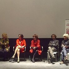 Ci vuole un gran fisico: il cast durante la conferenza stampa di presentazione