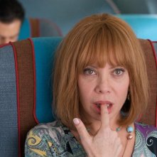 Gli amanti passeggeri: Cecilia Roth in una scena della commedia