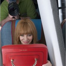 Gli amanti passeggeri: Pedro Almodóvar sul set con Cecilia Roth