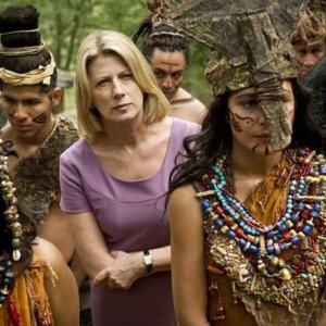 Ci vuole un gran fisico: Angela Finocchiaro in una bizzarra scena del film