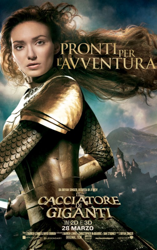Il Cacciatore Di Giganti Il Character Poster Italiano Con La Principessa Isabelle 267759