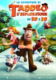 Le avventure di Taddeo l'esploratore: la locandina italiana del film