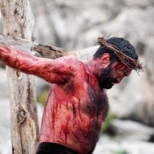 Su Re: Fiorenzo Matu è Gesù Cristo in una suggestiva immagine tratta dal film