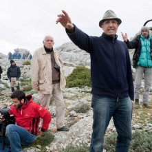 Su Re: il regista Giovanni Columbu sul set del film