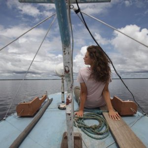 Un giorno devi andare: Jasmine Trinca in una bella immagine tratta dal film