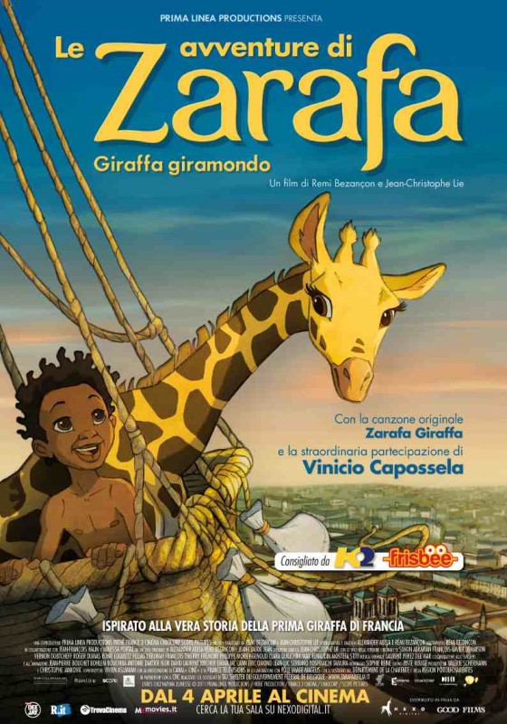 Le Avventure Di Zarafa Giraffa Giramondo La Locandina Italiana Del Film 267988