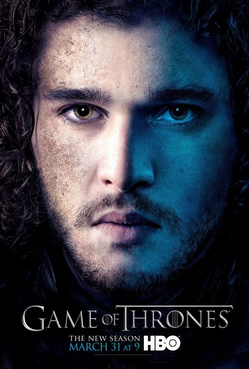 Game Of Thrones Character Poster Di Jon Snow Per La Stagione 3 268064