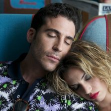 Gli amanti passeggeri: Miguel Ángel Silvestre in una scena del film