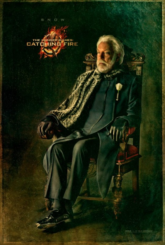 Hunger Games La Ragazza Di Fuoco Character Poster Di Donald Sutherland 268174