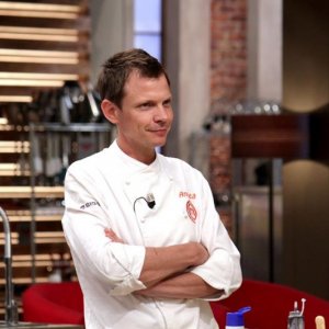 Masterchef 2: Andrea Marconetti durante una puntata