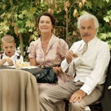 Trilussa - Storia d'amore e di poesia: Michele Placido e Monica Guerritore in una scena della fiction