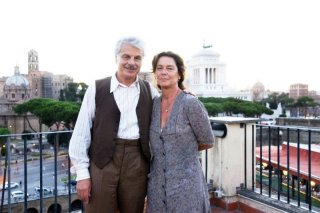Trilussa - Storia d'amore e di poesia: Michele Placido e Monica Guerritore sul set