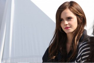 Un bel primo piano di Emma Watson sul set di The Bling Ring