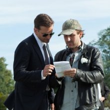 Come un tuono: Bradley Cooper insieme al regista Derek Cianfrance sul set del film