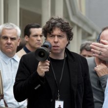 Hitchcock: il regista Sacha Gervasi sul set del film