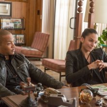 T.I. insieme a Genesis Rodriguez in una scena di Io sono tu