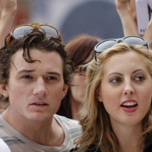 AmeriQua: Bobby Kennedy III con Eva Amurri in una scena del film