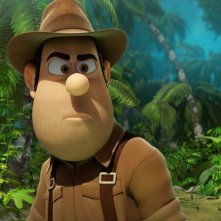 Le avventure di Taddeo l'esploratore: Taddeo in una scena del film nella foresta