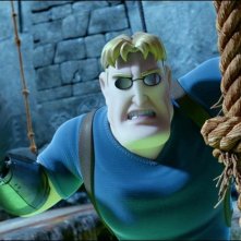 Le avventure di Taddeo l'esploratore: uno dei malavitosi che cerca di rapinare gli antichi tesori della città